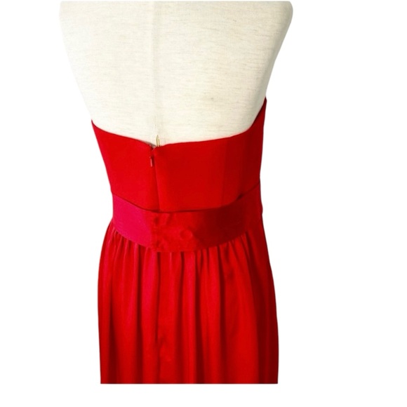 NWT Vera Wang White Label Maxi Strapless Dress - Picture 8 of 14